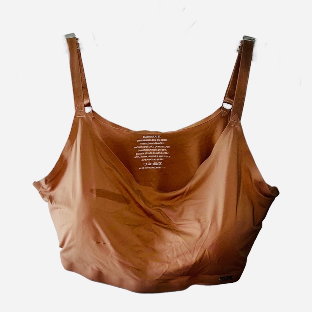 Rachel Beige Padded Bra Sz 2X 38D